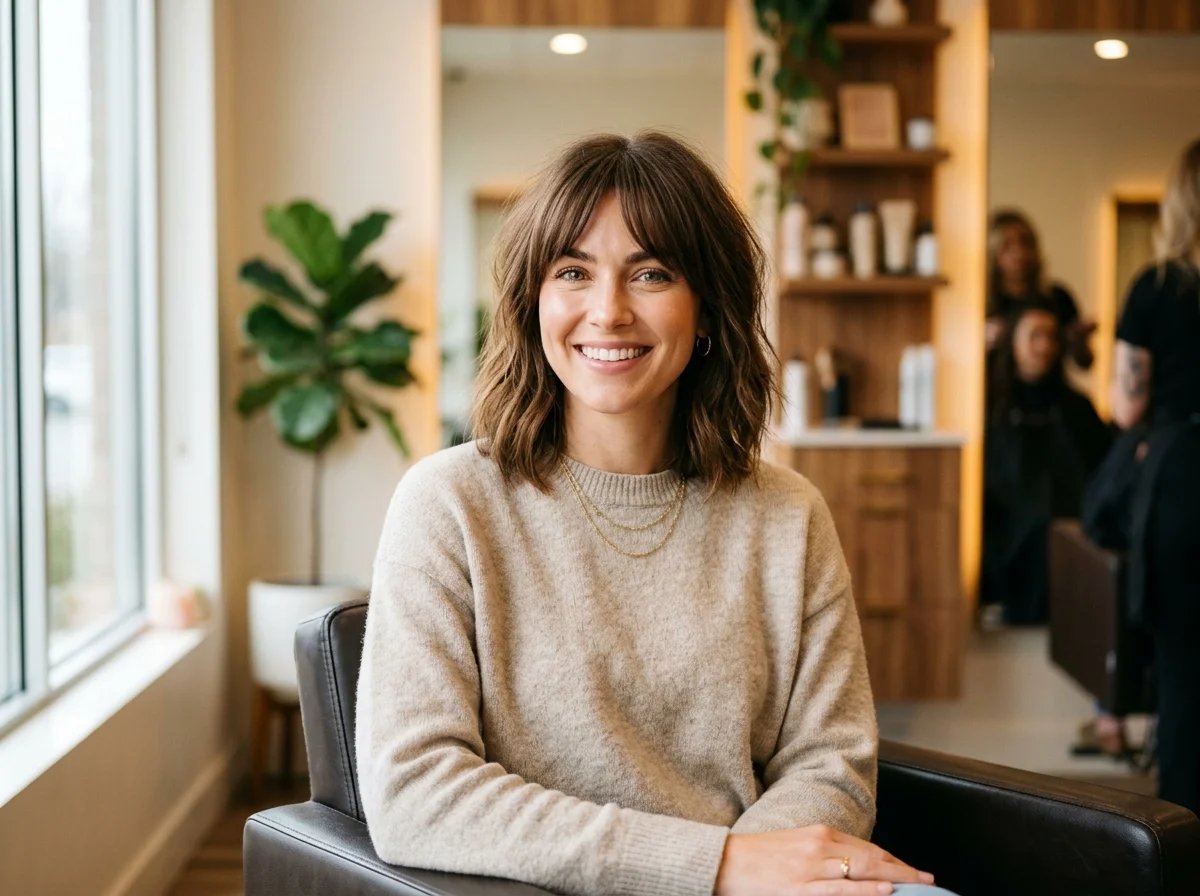 مقارنة قبل وبعد تظهر كيف تمنح الغرة مظهراً أكثر شباباً