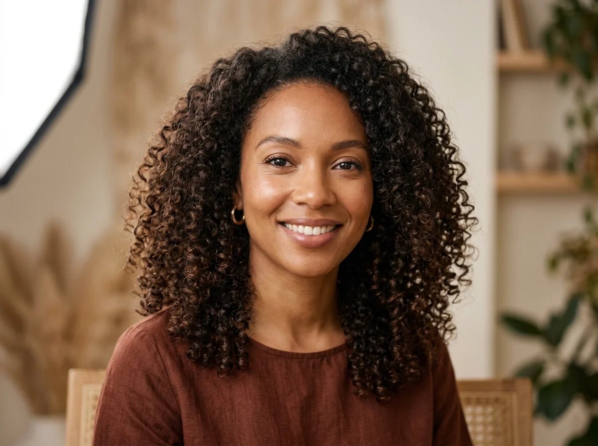 Acconciature ricce che valorizzano diverse forme del viso