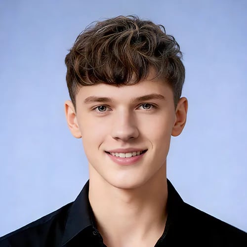 short undercut textured